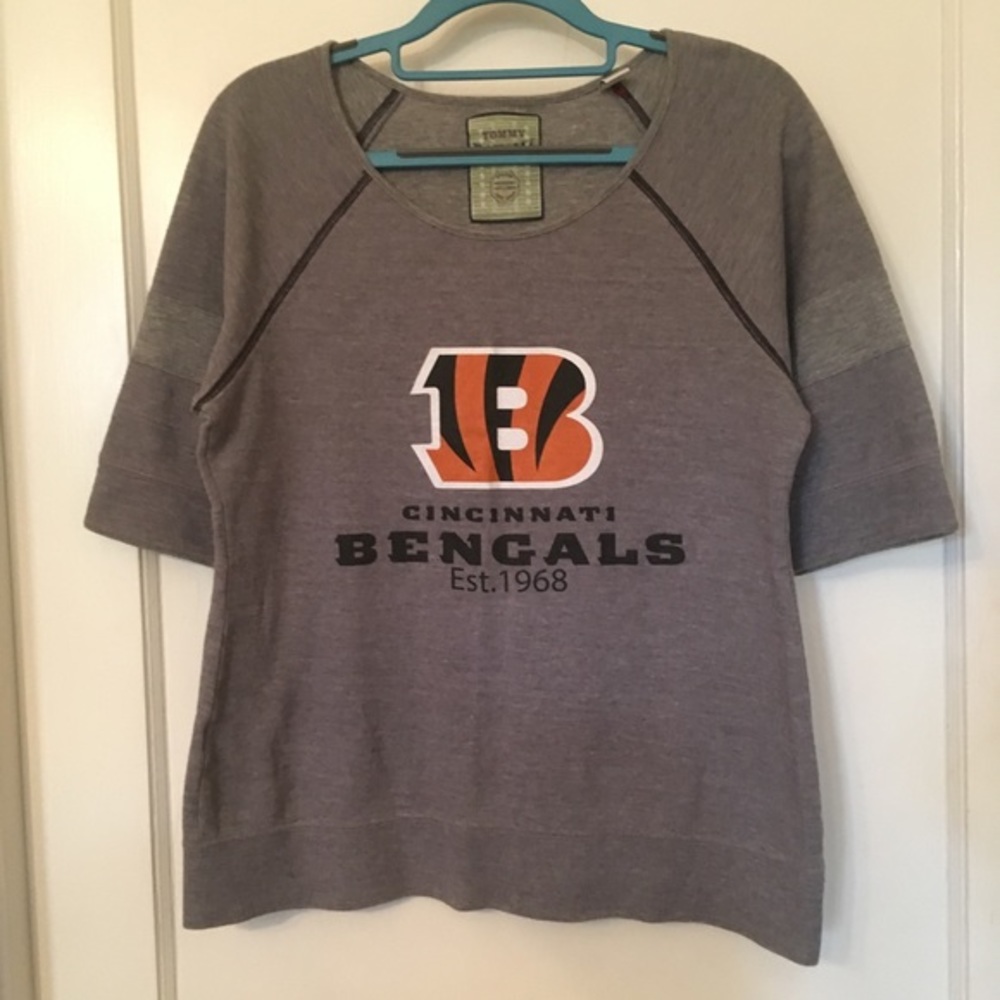 Tommy Bahama NFL Pick Six Cincinnati Bengals Shirt